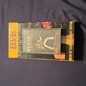 Elvis cassette/ VHS bundle